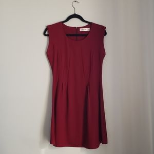 Red wine dress